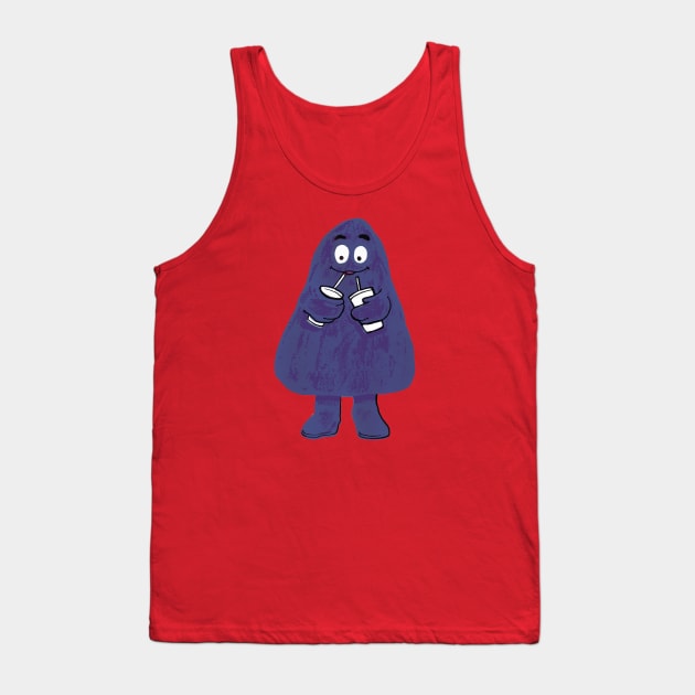 Grimace Tank Top by DustinCropsBoy